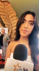 تصريحات ايمان منصور عن فلسطين